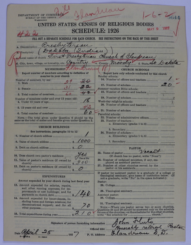 Scan of Presbyterian Church in the United States of America: 5644