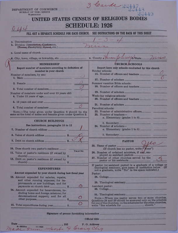 Scan of Methodist Episcopal Church: 22447
