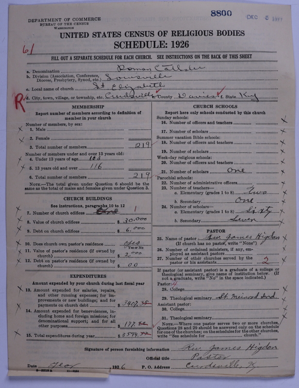 Scan of Roman Catholic Church: 8800