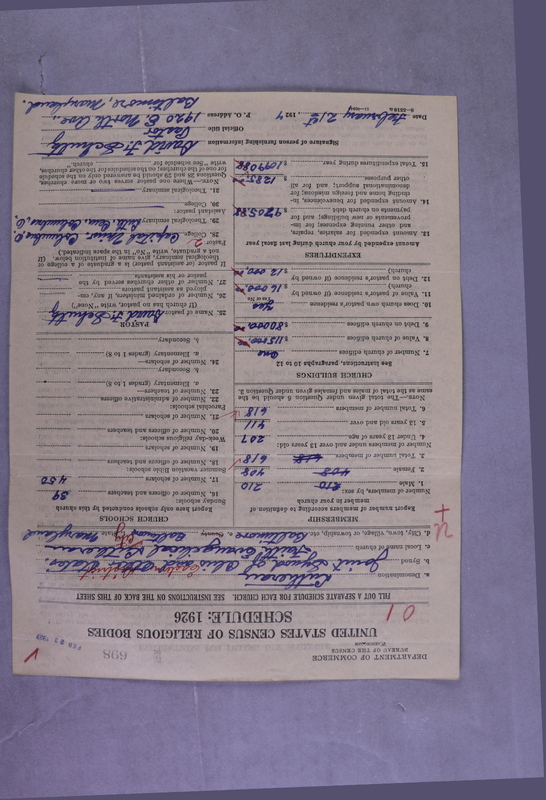 Scan of Synod of the Reformed Presbyterian Church of North America: 698