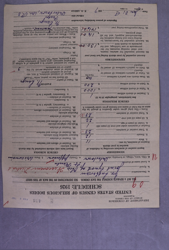 Scan of Synod of the Reformed Presbyterian Church of North America: 431