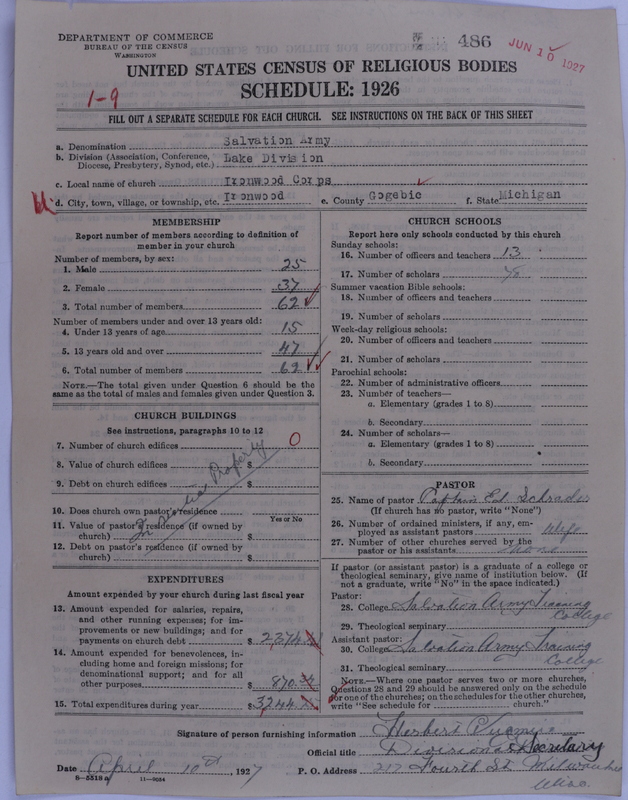 Scan of Salvation Army: 486