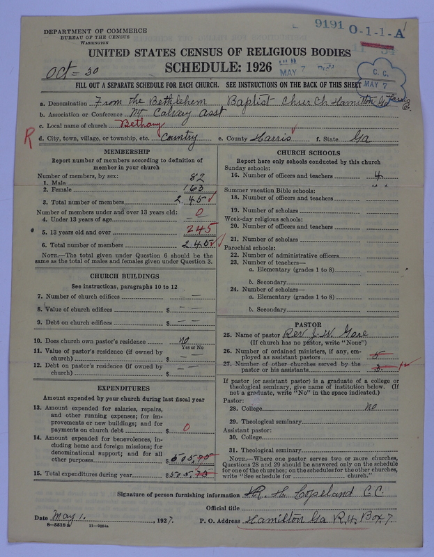 Scan of Negro Baptists: 9191