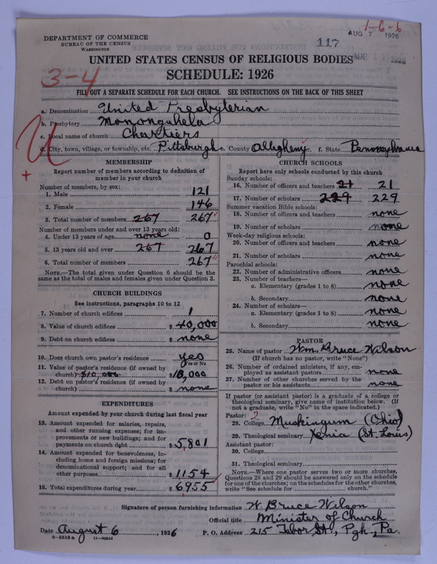 Scan of United Presbyterian Church of North America: 117