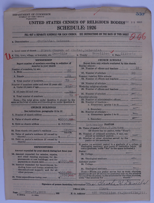 Scan of Church of Christ, Scientist: 530