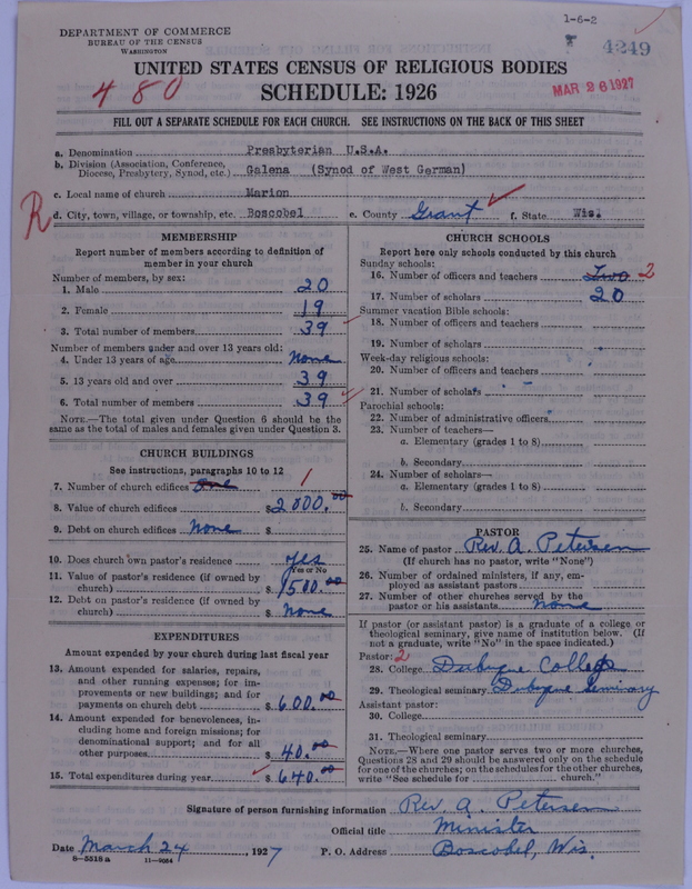 Scan of Presbyterian Church in the United States of America: 4249