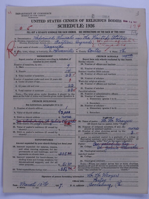 Scan of Reformed Church in the United States: 281