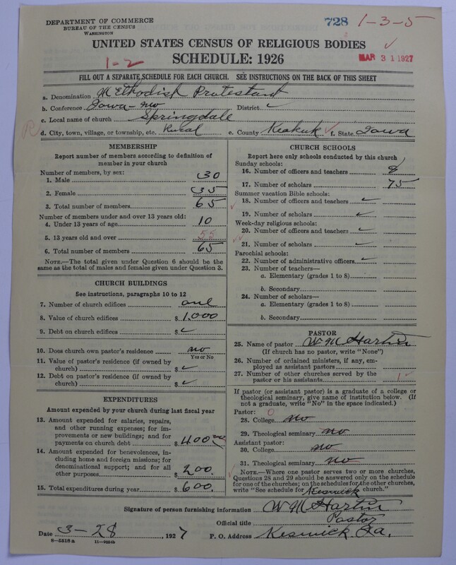 Scan of Methodist Protestant Church: 728