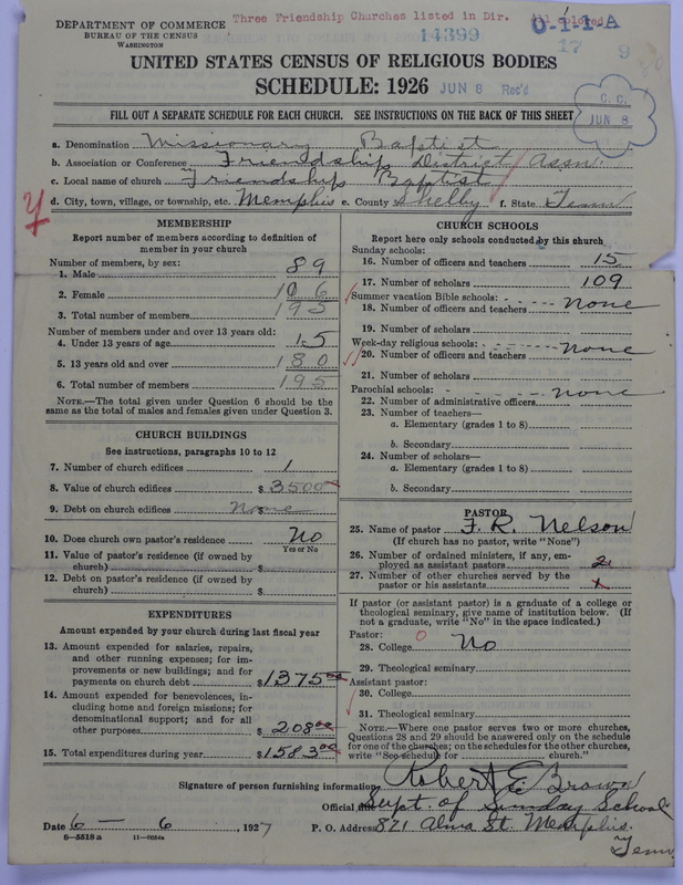 Scan of Negro Baptists: 14399