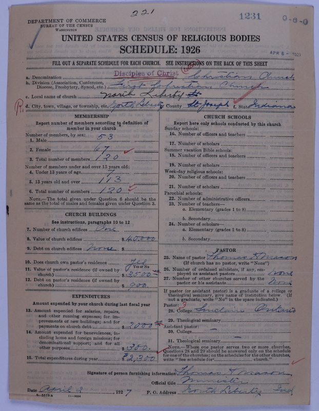 Scan of Disciples of Christ: 1231