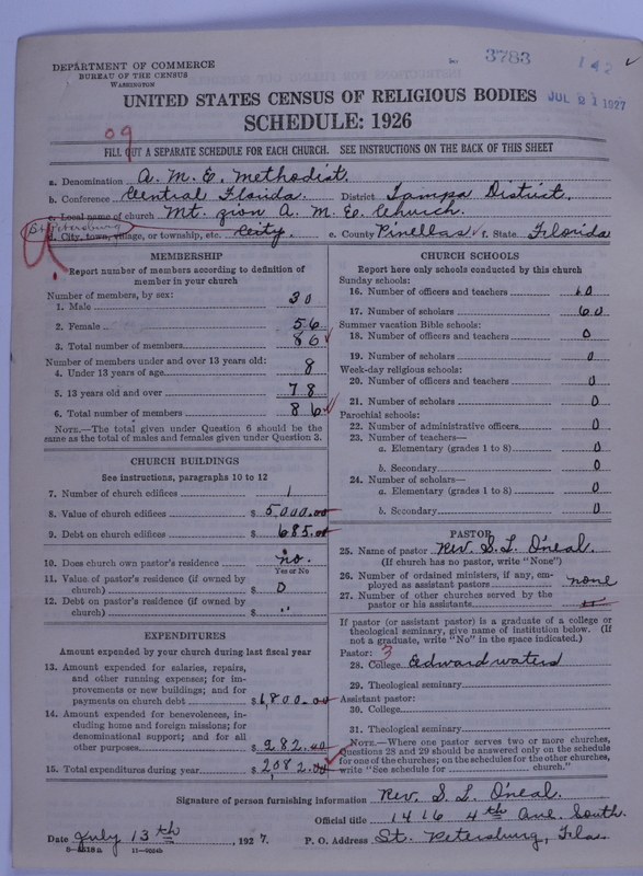 Scan of African Methodist Episcopal Church: 3783