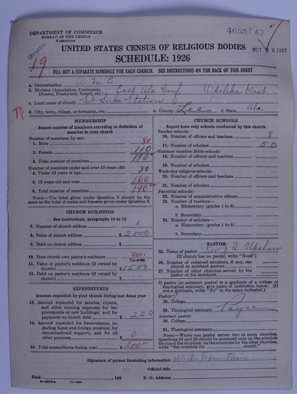 Scan of African Methodist Episcopal Church: 4653
