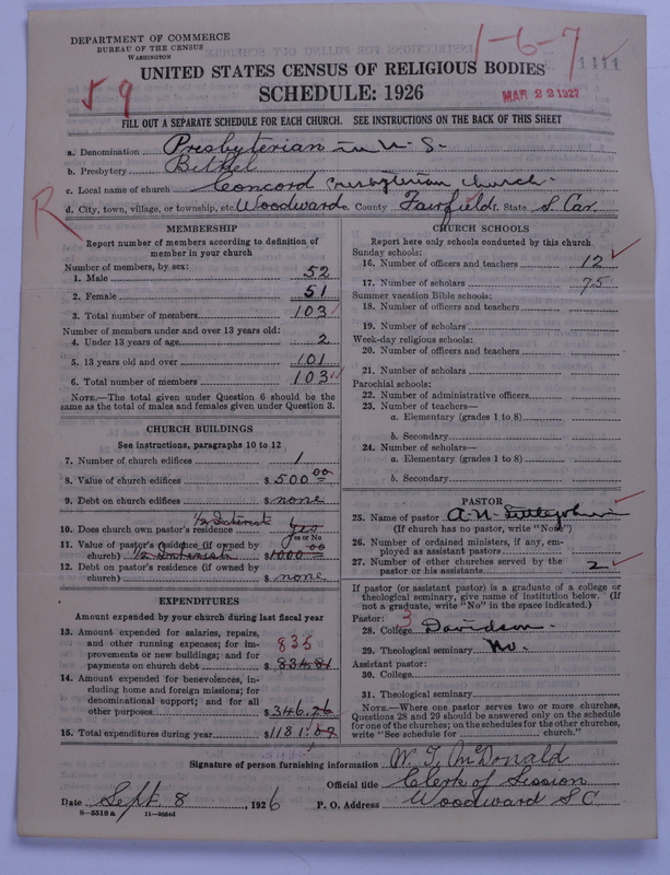 Scan of Presbyterian Church in the United States: 1411