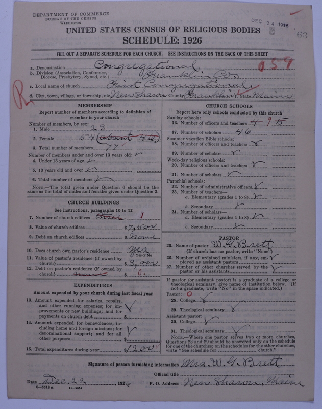 Scan of Congregational Churches: 63