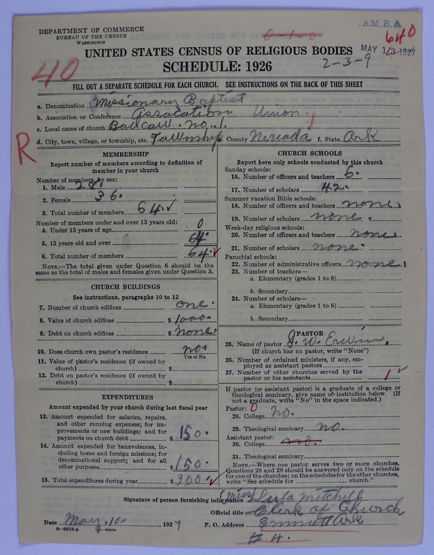 Scan of Landmark Baptist of America: 640