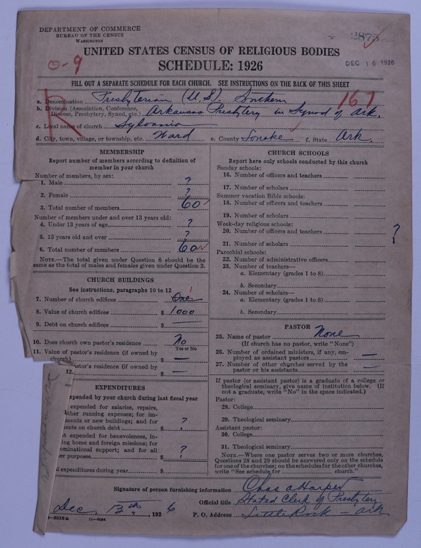 Scan of Presbyterian Church in the United States: 2875