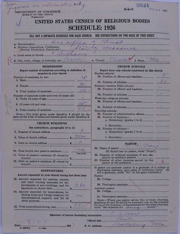 Scan of Disciples of Christ: 2624