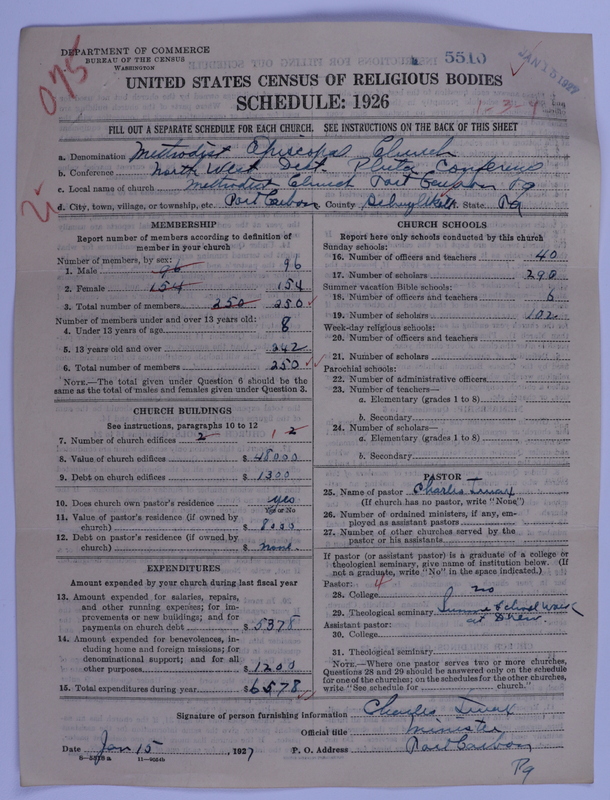 Scan of Methodist Episcopal Church: 5510