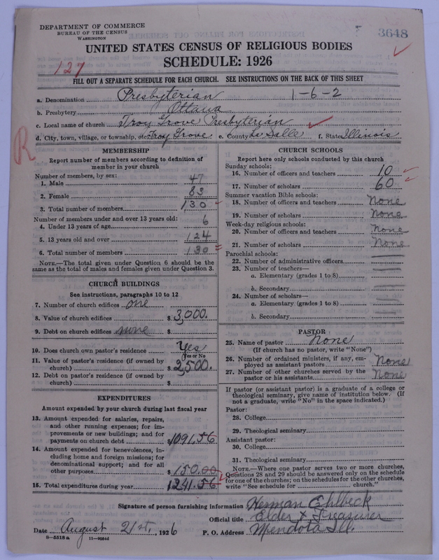 Scan of Presbyterian Church in the United States of America: 3648