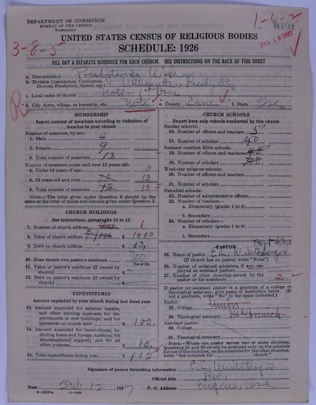 Scan of Presbyterian Church in the United States of America: 8491