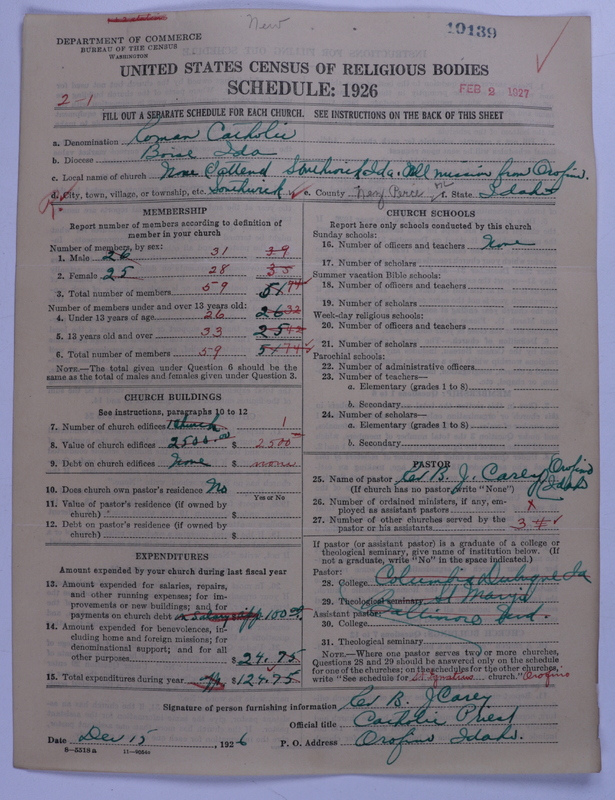 Scan of Roman Catholic Church: 10139