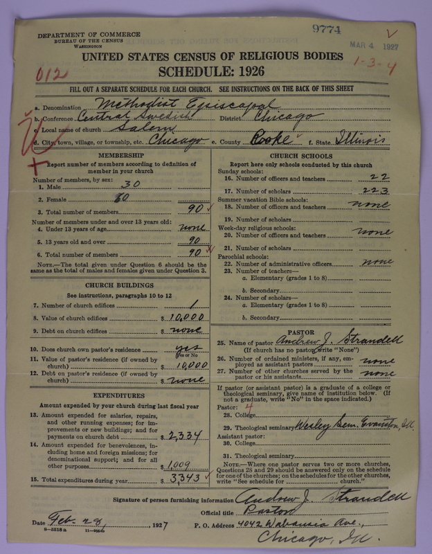 Scan of Methodist Episcopal Church: 9774
