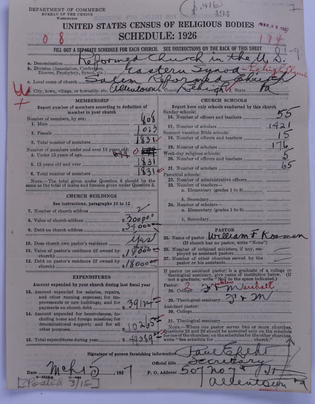 Scan of Reformed Church in the United States: 496