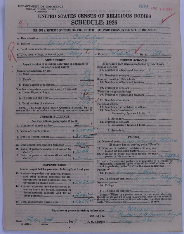 Scan of Roman Catholic Church: 889