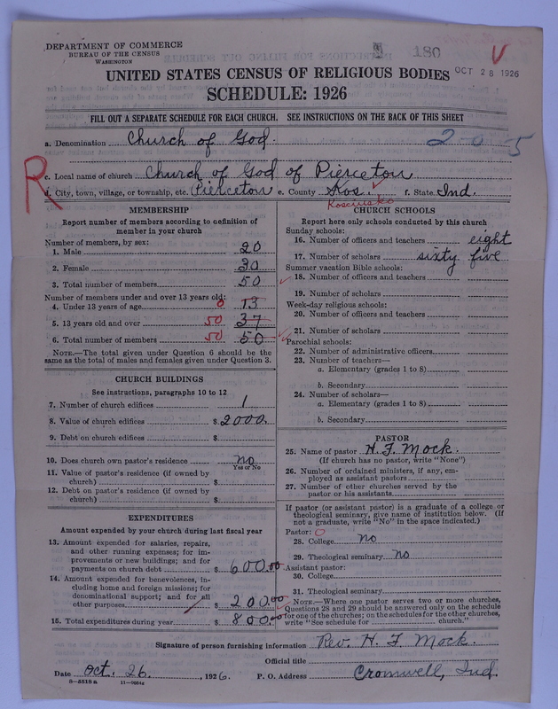 Scan of Church of God (Headquarters, Anderson, Ind.): 180