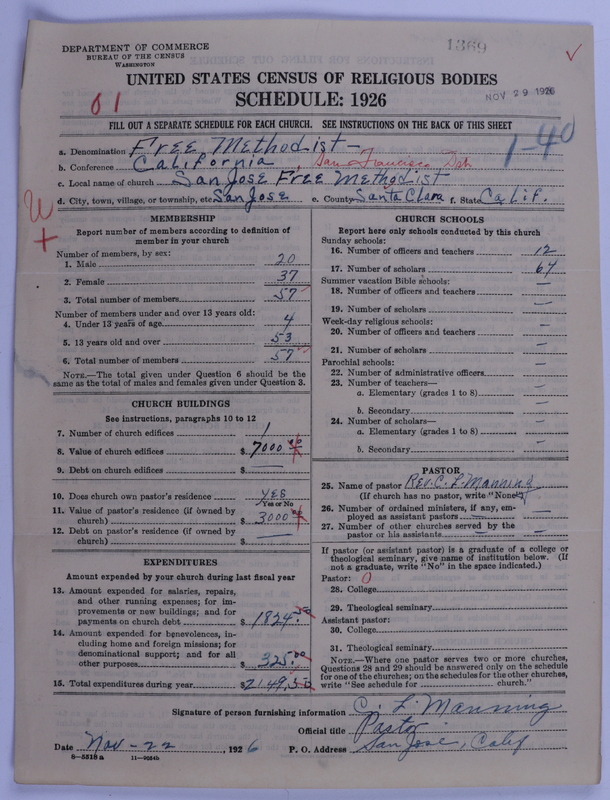 Scan of Free Methodist Church of North America: 1369