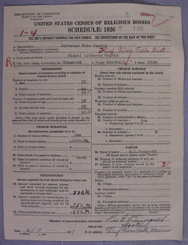 Scan of Lutheran Free Church: 132