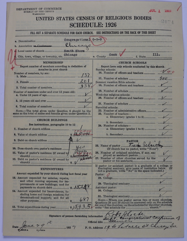 Scan of Congregational Churches: 2174