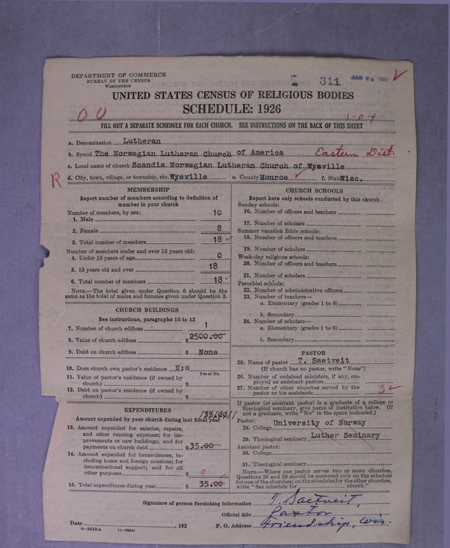 Scan of Norwegian Lutheran Church of America: 311