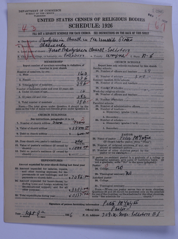Scan of Presbyterian Church in the United States: 1286