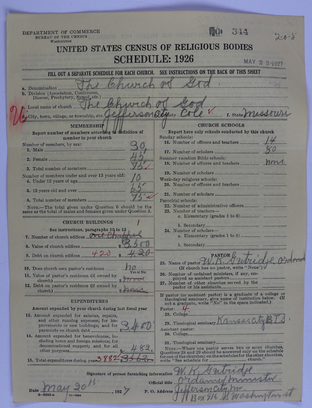 Scan of Church of God (Headquarters, Anderson, Ind.): 344