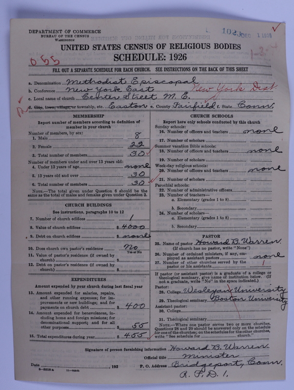 Scan of Methodist Episcopal Church: 1023
