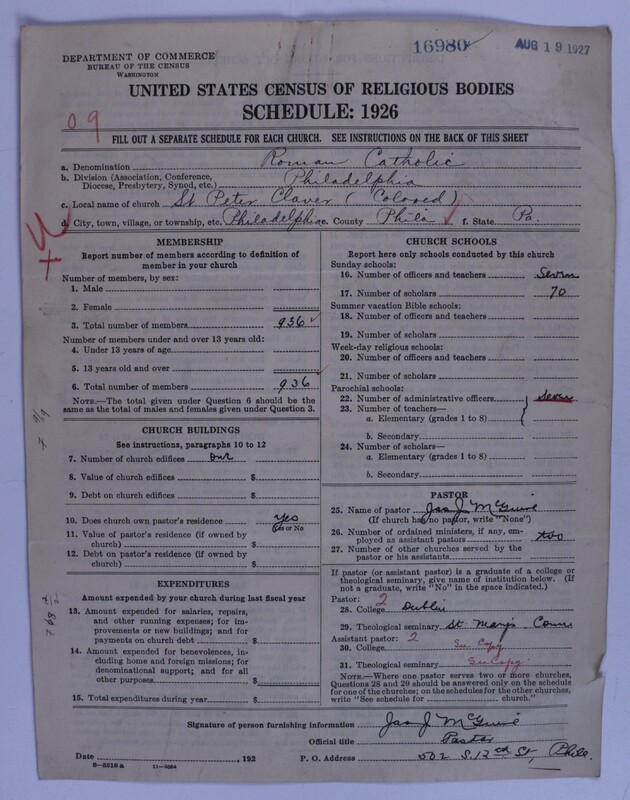 Scan of Roman Catholic Church: 16980