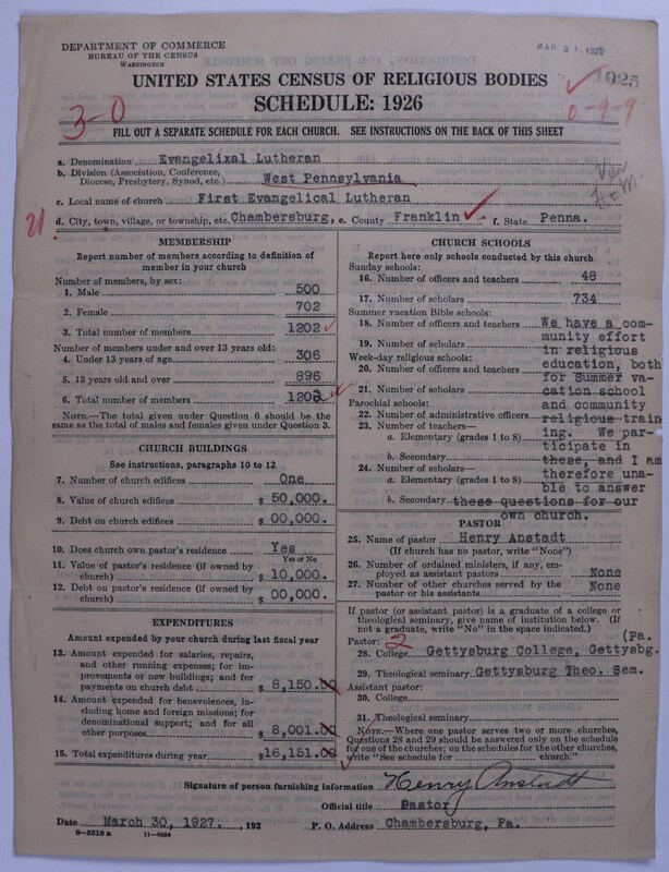 Scan of United Lutheran Church in America: 1025
