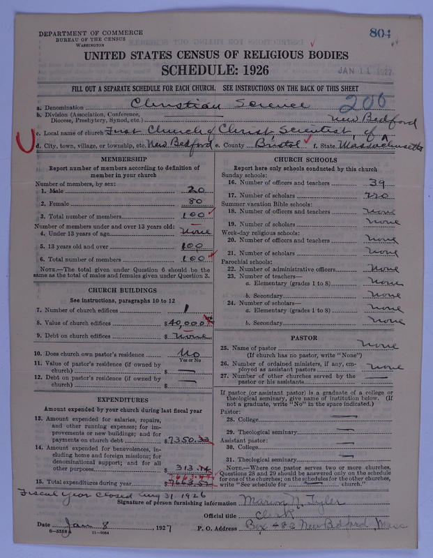 Scan of Church of Christ, Scientist: 804