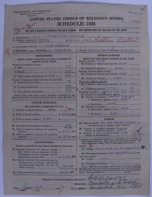Scan of Evangelical Lutheran Synodical Conference of America: Evangelical Lutheran Synod of Missouri, Ohio, and Other States: 2202