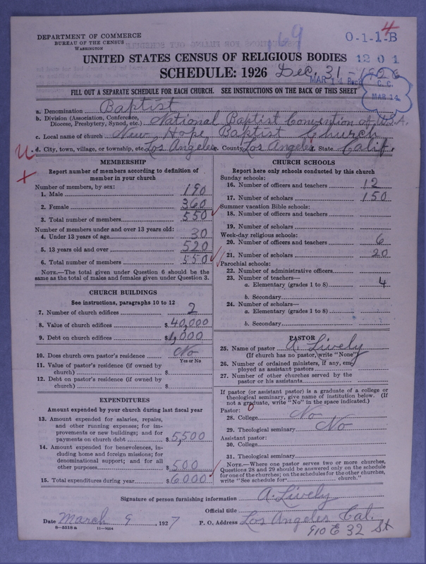 Scan of Negro Baptists: 169