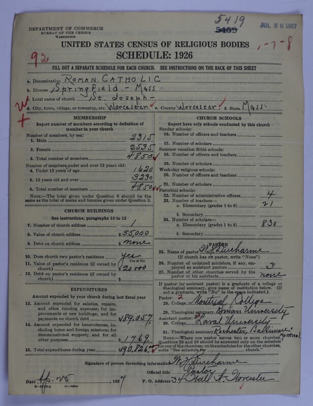 Scan of Roman Catholic Church: 5419