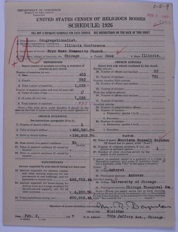 Scan of Congregational Churches: 2185