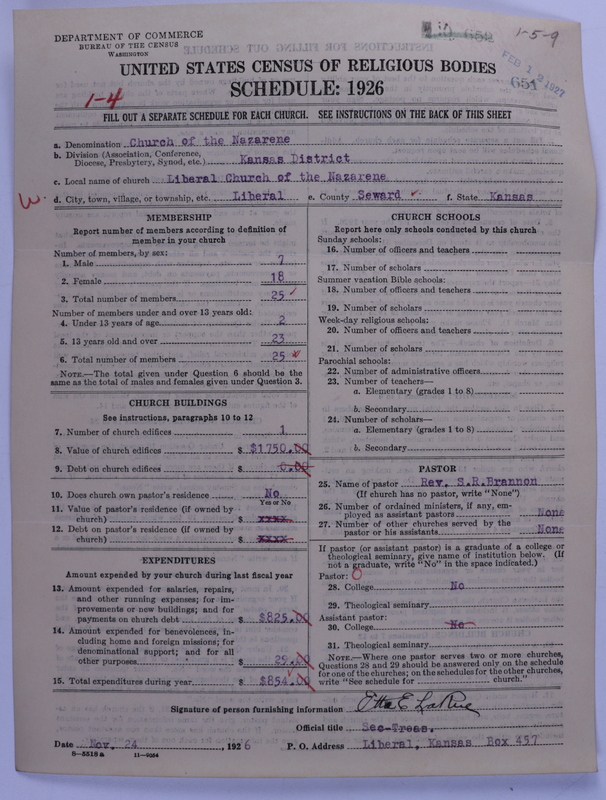Scan of Church of the Nazarene: 651