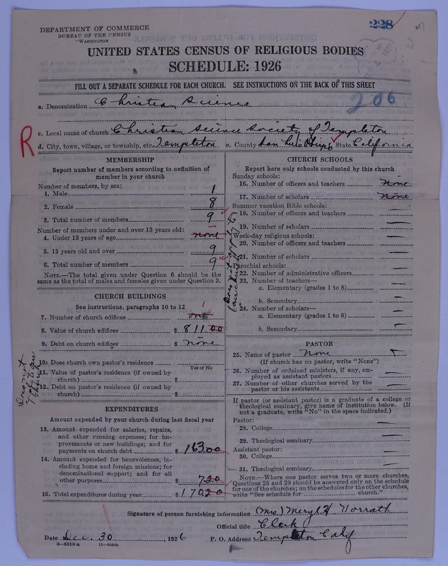 Scan of Church of Christ, Scientist: 228