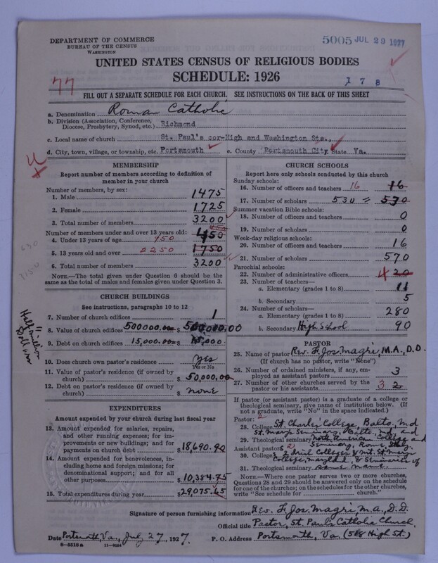 Scan of Roman Catholic Church: 5005