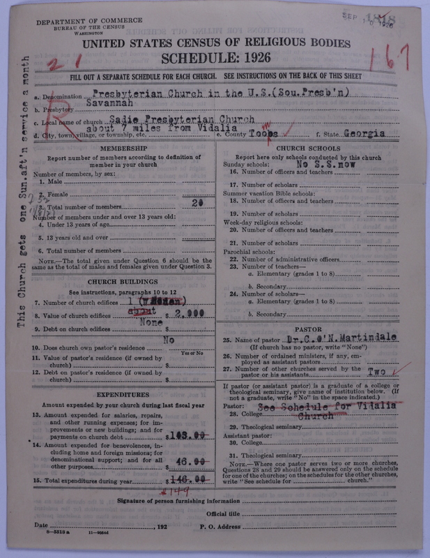 Scan of Presbyterian Church in the United States: 1818