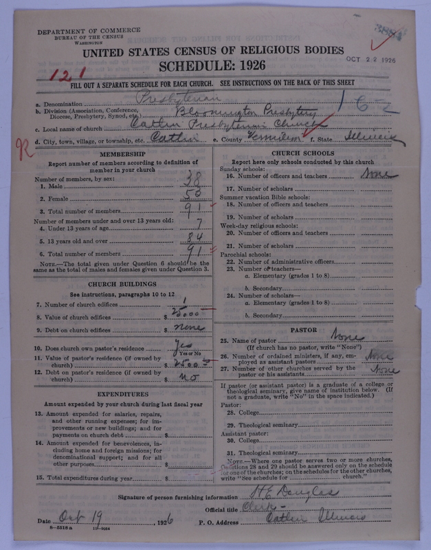 Scan of Presbyterian Church in the United States of America: 3884