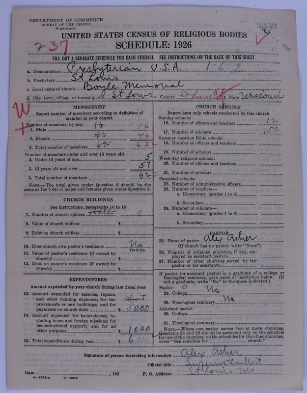 Scan of Presbyterian Church in the United States of America: 5352