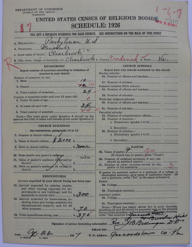 Scan of Presbyterian Church in the United States: 310